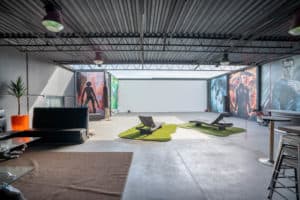 rooftop space at Full-Service Post-Production Facility for Lease in Burbank, CA