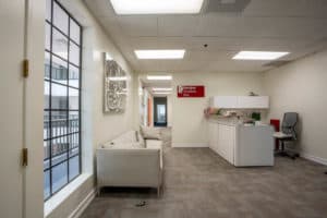 interior office of building for lease in Burbank, CA