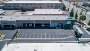 exterior and parking of building for sale in Montclair, CA