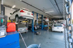 interior automotive space in building for sale in Montclair, CA
