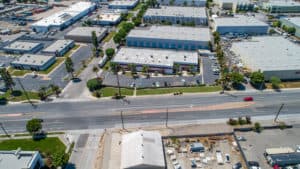 roof and parking of commercial building for sale in riverside, ca