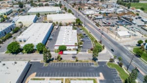 roof and parking of commercial building for sale in riverside, ca