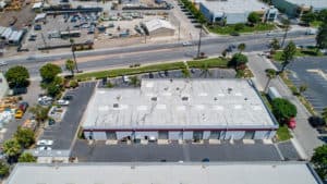 roof of commercial building for sale in riverside, ca