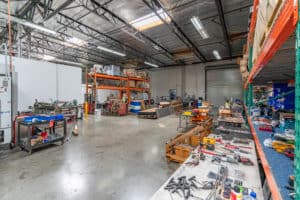 interior warehouse space of building for sale in riverside, ca