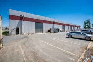 parking and exterior of building for sale in riverside, ca