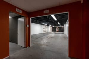 interior space of retail building for lease in Burbank, CA