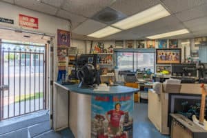 interior office of industrial warehouse/salvage yard for sale in North Hollywood, CA